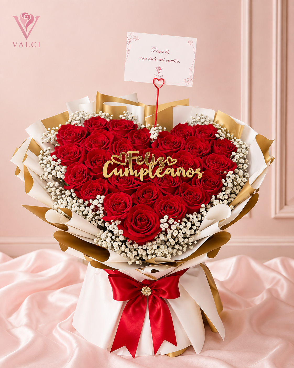 Ramo Corazón de Celebración